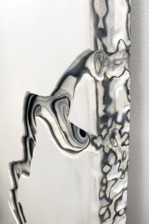William Versace - Oyster 1 and 2 - resin wall sculpture