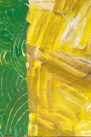 Mim Fluhrer - Golden Palm - abstract painting