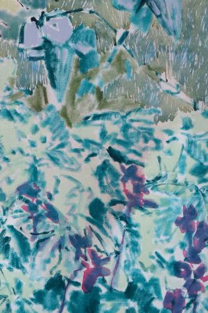 Amy Wright - At The Lagoon Part 1 - Mixed Media Painting