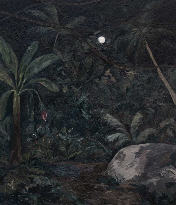 Chloe Caday - Australian Filipino Artist - oil on linen painting, framed in Tasmanian oak - The undying love of Sampaguita III