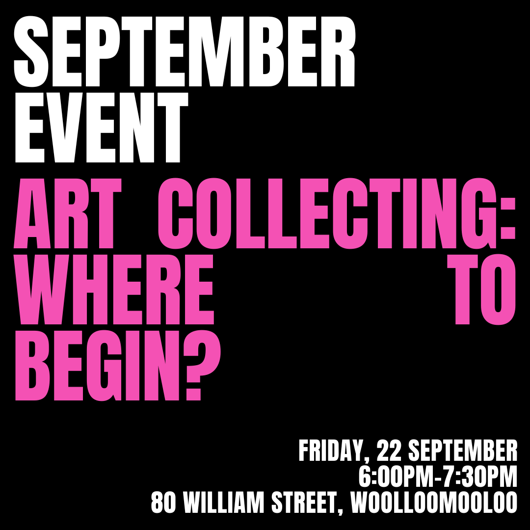 EMERGING COLLECTORS' CLUB EVENT: ART COLLECTING, WHERE TO BEGIN?
