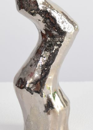 Asymmetry Vessel #23.043 - Australian stoneware sculpture by Kerryn Levy