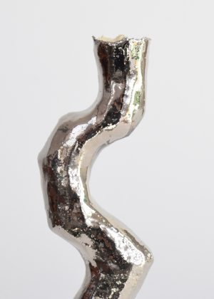 Asymmetry Vessel #23.043 - Australian stoneware sculpture by Kerryn Levy