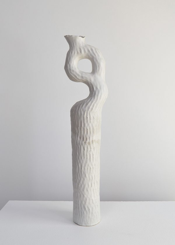 Onishi Vessel #22.078 - Australian stoneware sculpture by Kerryn Levy
