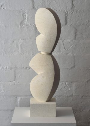 Shapes of the Mind VII - Australian limestone sculpture by Lucas Wearne