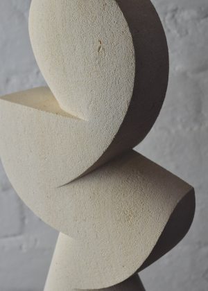 Shapes of the Mind I - Australian limestone sculpture by Lucas Wearne