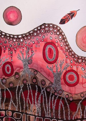 Songline 1 of 5 - Indigenous artist - Kim Healey