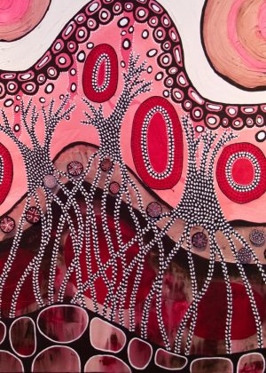 Songline 2 of 5 - Indigenous artist - Kim Healey