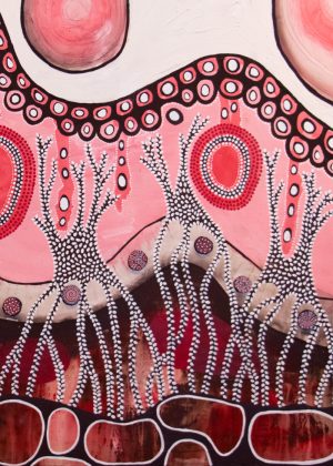 Songline 3 of 5 - Indigenous artist - Kim Healey