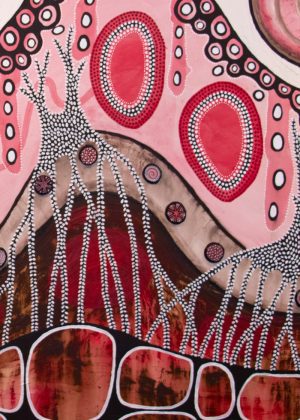 Songline 4 of 5 - Indigenous artist - Kim Healey