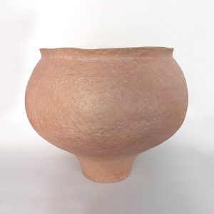 Katarina Wells - ceramic sculpture - large terracotta pot