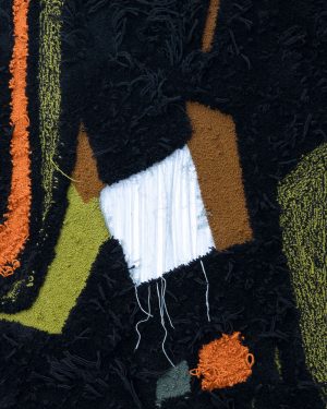 Georgia Bisley, Persona, wool textile artwork