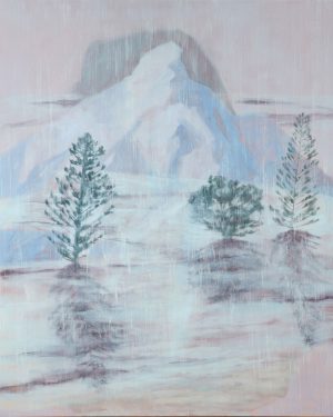 Susie Dureau, Earth River Rising, Oil painting