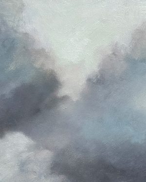 Susie Dureau, Free, oil sky-scape painting