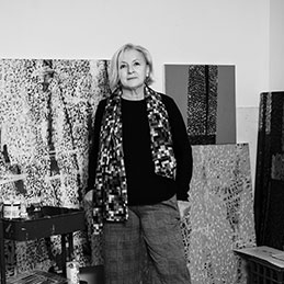 Ana Young in her studio