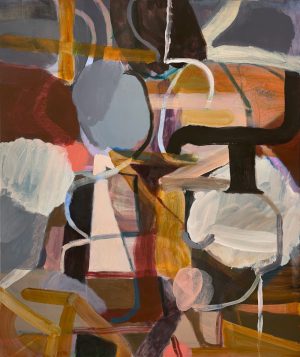 Diana Miller, Fervour, abstract painting