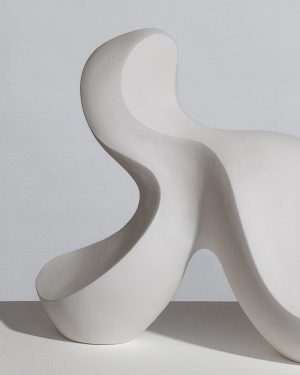 Emily Hamann, Teres, ceramic sculpture