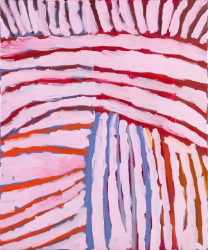Tiarna Herczeg, Travelling Up North, Aboriginal abstract painting