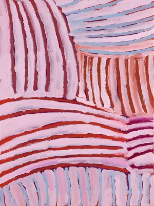 Tiarna Herczeg, Sweet Like Sugar Cane, Aboriginal abstract painting
