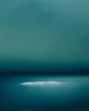 Theresa Hunt, Deep Shadow, oil seascape painting