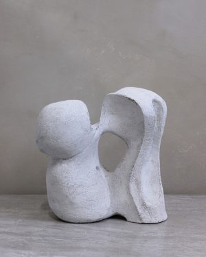 Emma Lindegaard, Solitude, Stoneware sculpture
