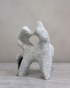 Emma Lindegaard, Water Memory I, Stoneware sculpture