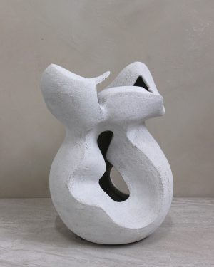 Emma Lindegaard, Shifting Winds, Stoneware sculpture