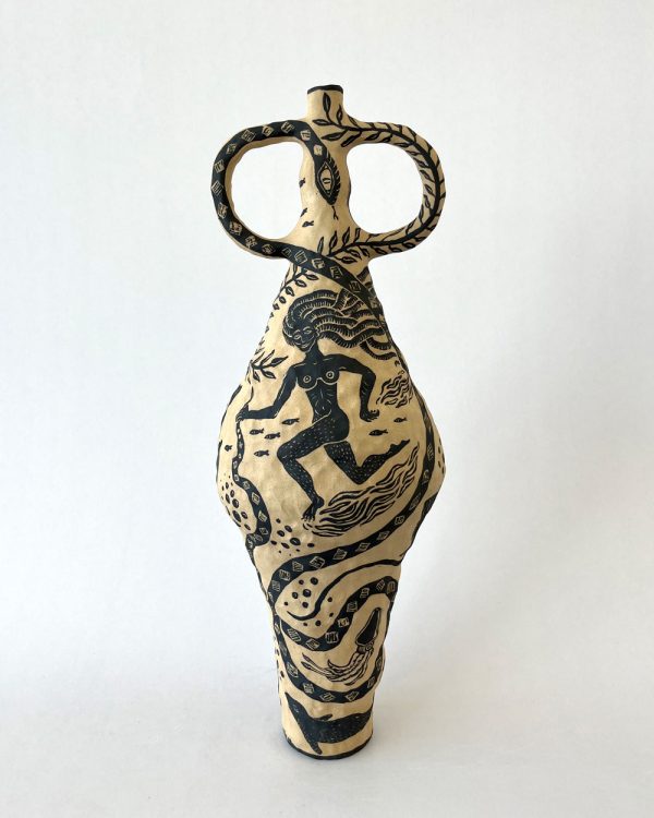 Karlien Van Rooyen, Coastal Merlady, Ceramic Sculpture