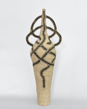 Karlien Van Rooyen, Lichtenberg Figure 1, Ceramic Sculpture