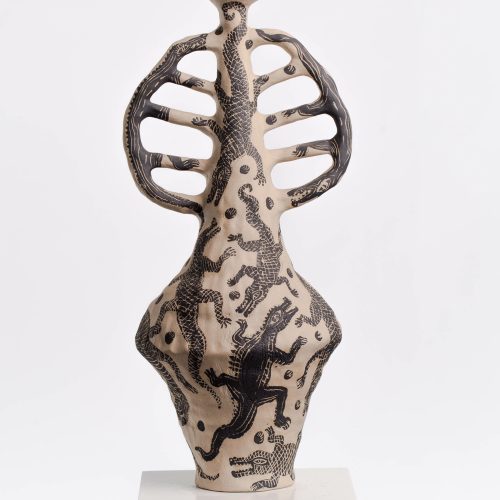 Karlien Van Rooyen, Cocodrillo, Ceramic Sculpture