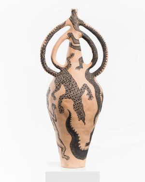 Karlien Van Rooyen, On My Skin, Ceramic Sculpture