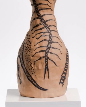 Karlien Van Rooyen, Chalice For A Centipede, Ceramic Sculpture