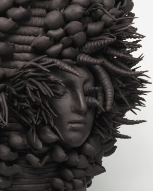 Aleisa Miksad, Bacchantes, ceramic sculpture