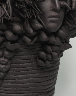 Aleisa Miksad, Bacchantes, ceramic sculpture