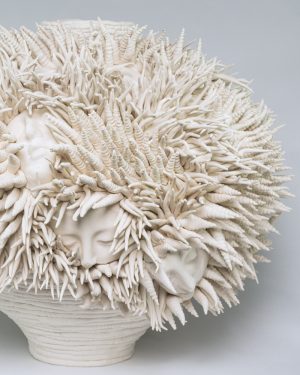 Aleisa Miksad, Ritual, ceramic sculpture