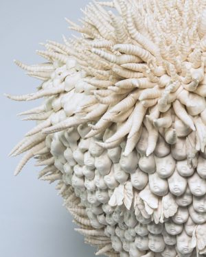 Aleisa Miksad, Earthly Bodies, ceramic sculpture