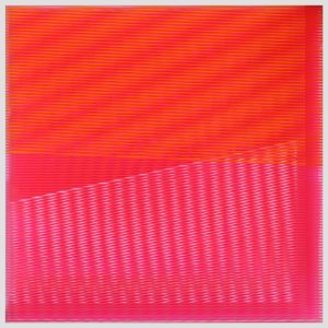 Kate Banazi, Shapeshifter III, Perspex-framed silkscreen print