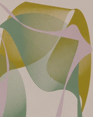 Kate Banazi, Fennel seeded sweetened breath spine alive cid bloom yielded, Silkscreen Acrylic Print