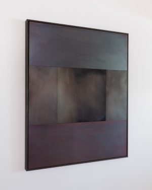 Morgan Stokes, On Becoming 4, abstract textile wall artwork