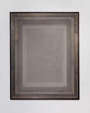 Morgan Stokes, A Painting Within a Painting Within a Painting (Dark), abstract textile wall artwork