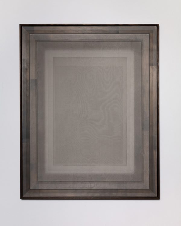 Morgan Stokes, A Painting Within a Painting Within a Painting (Dark), abstract textile wall artwork