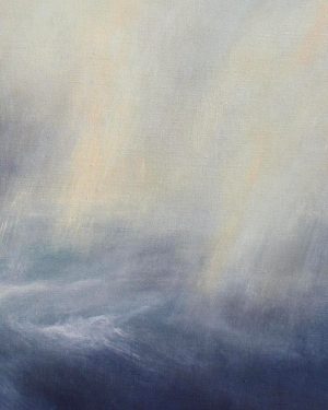 Susie Dureau, Travelling, oil seascape painting