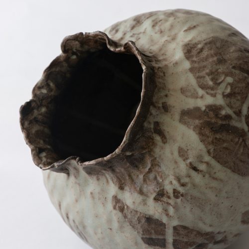 Amanda Schunker, Retreating Tide, ceramic pot