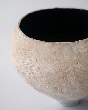 Amanda Schunker, Sea Foam, ceramic pot