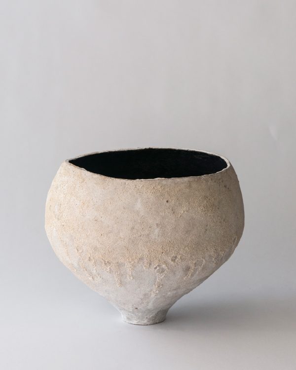 Amanda Schunker, Sea Foam, ceramic pot