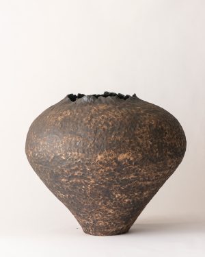 Amanda Schunker, Weathered Rock, ceramic pot