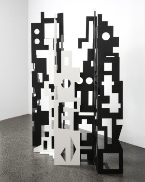 Tracey Lamb Metropolitan Series, steel sculptures