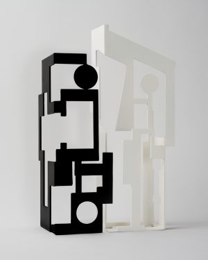 Tracey Lamb, Open Plan and Modern White, sculpture