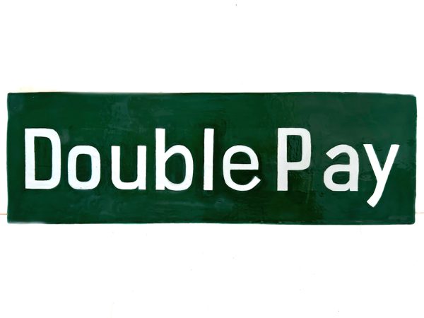 Double Pay, Christian Bonett, ceramic sculpture