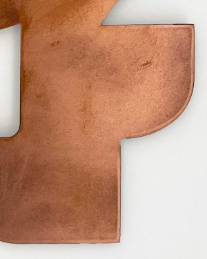 Diana Miller, Reassembled III, copper wall work